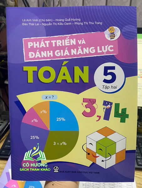 Sách - Phát Triển Và Đánh Giá Năng Lực Toán 5 - Lẻ Tùy Chọn