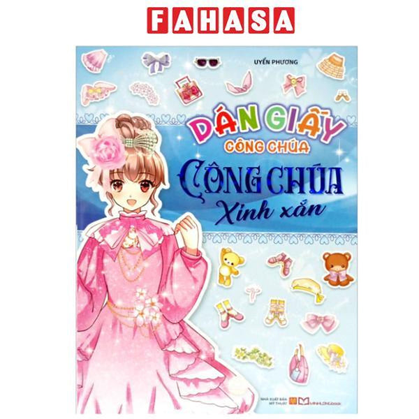 Sách - Dán Giấy Công Chúa - Công Chúa Xinh Xắn