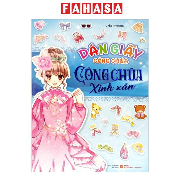 Sách - Dán Giấy Công Chúa - Công Chúa Xinh Xắn
