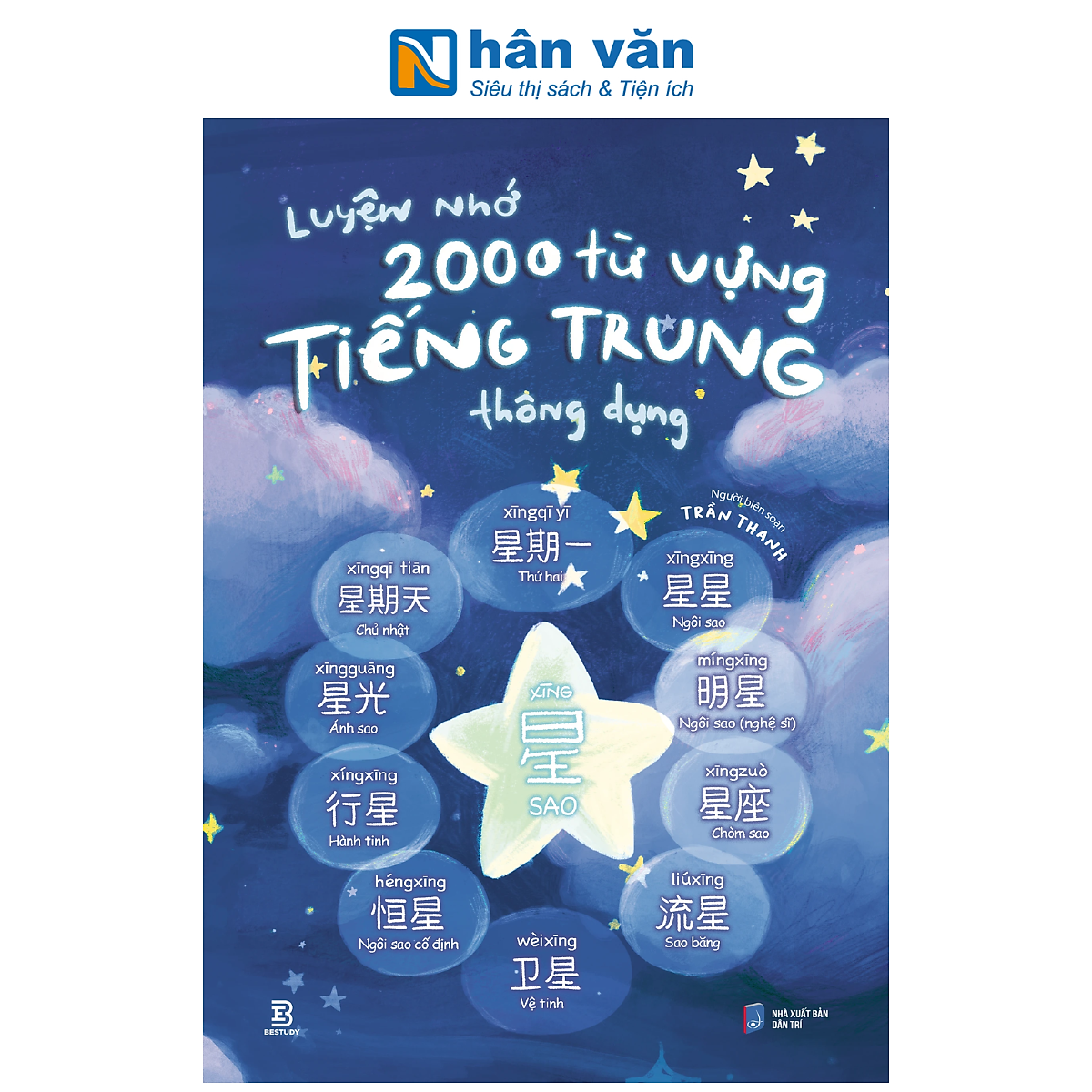 Sách - Luyện Nhớ 2000 Từ Vựng Tiếng Trung Thông Dụng - Trần Thanh
