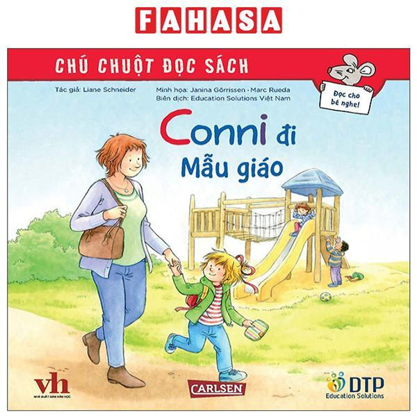Sách - Chú Chuột Đọc Sách - Conni Đi Mẫu Giáo