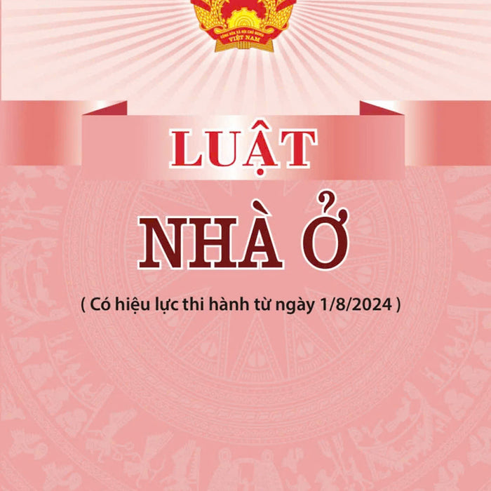 Sách - Luật Nhà Ở (Nxb Lao Động)