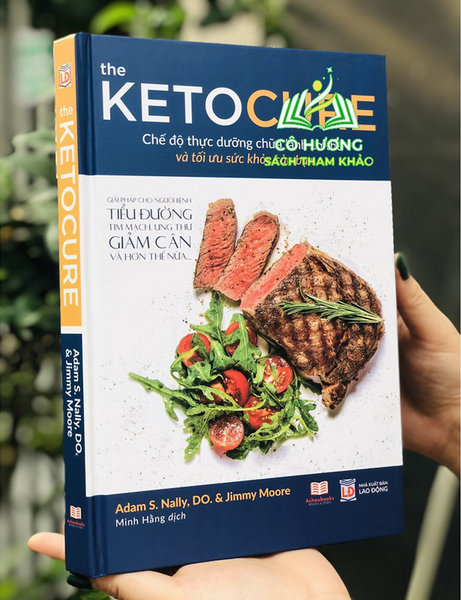 Sách The Keto Cure - Thực Dưỡng Đúng Cách Để Có Một Cơ Thể Khỏe Và Đẹp