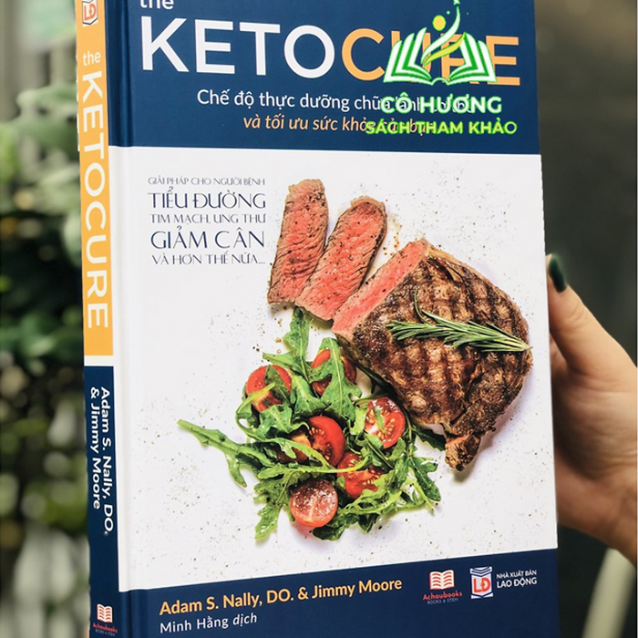 Sách The Keto Cure - Thực Dưỡng Đúng Cách Để Có Một Cơ Thể Khỏe Và Đẹp