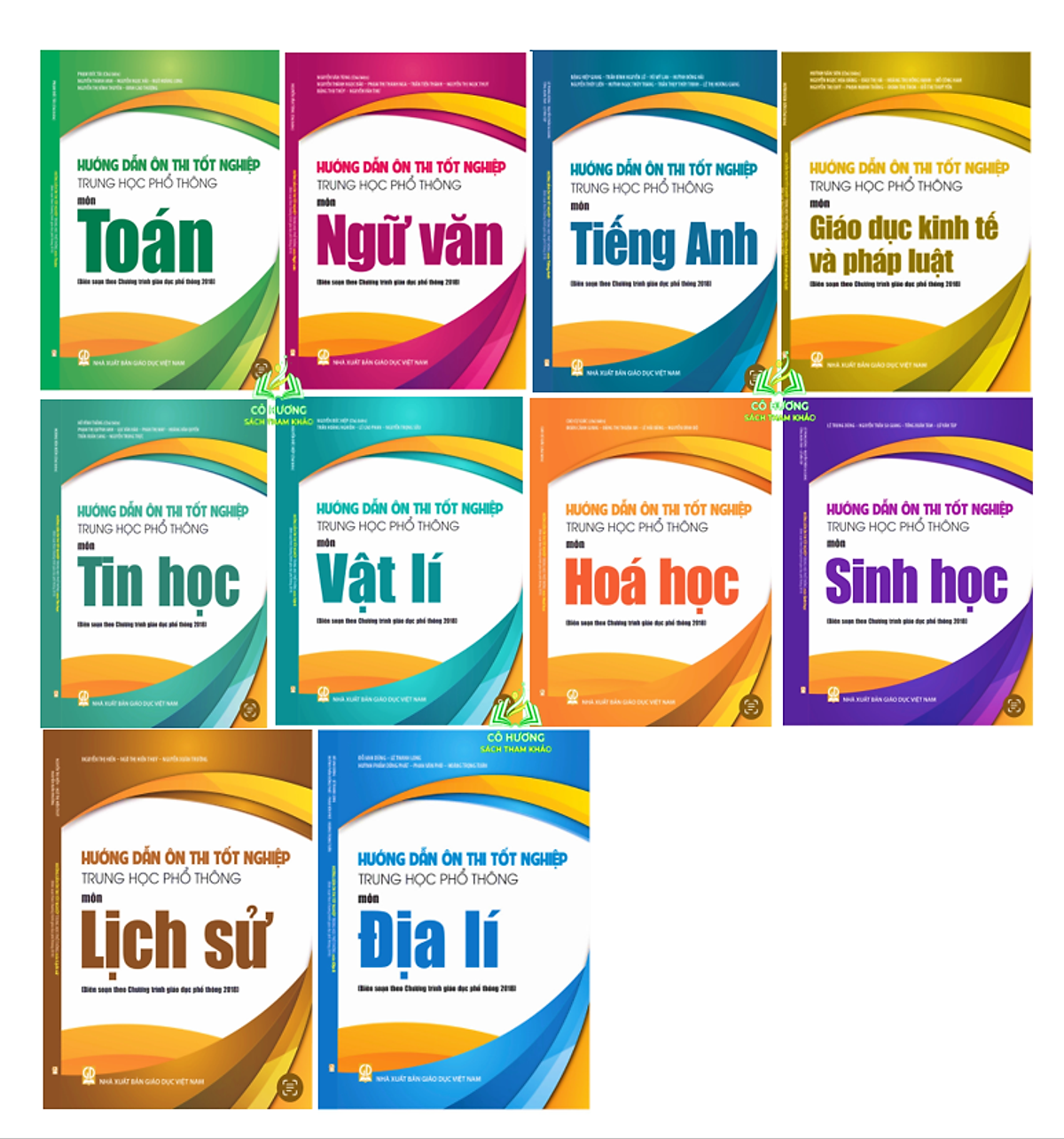 Sách - Bộ Hướng Dẫn Ôn Thi Tốt Nghiệp Trung Học Phổ Thông (Biên Soạn Theo Chương Trình Gdpt 2018)