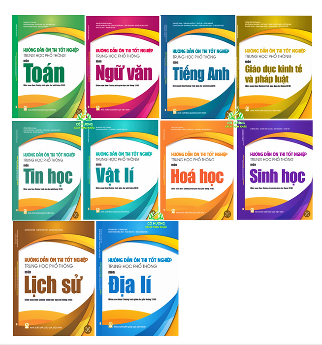 Sách - Bộ Hướng Dẫn Ôn Thi Tốt Nghiệp Trung Học Phổ Thông (Biên Soạn Theo Chương Trình Gdpt 2018)