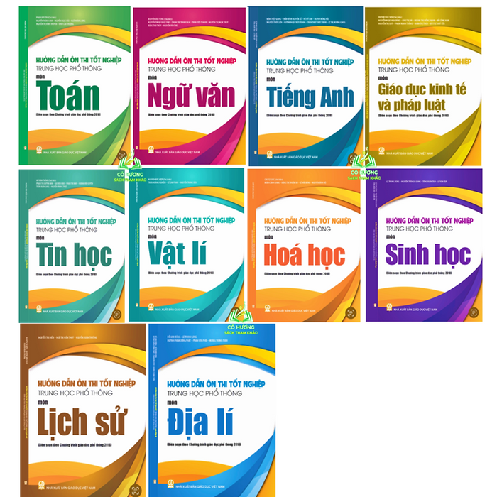 Sách - Bộ Hướng Dẫn Ôn Thi Tốt Nghiệp Trung Học Phổ Thông (Biên Soạn Theo Chương Trình Gdpt 2018)