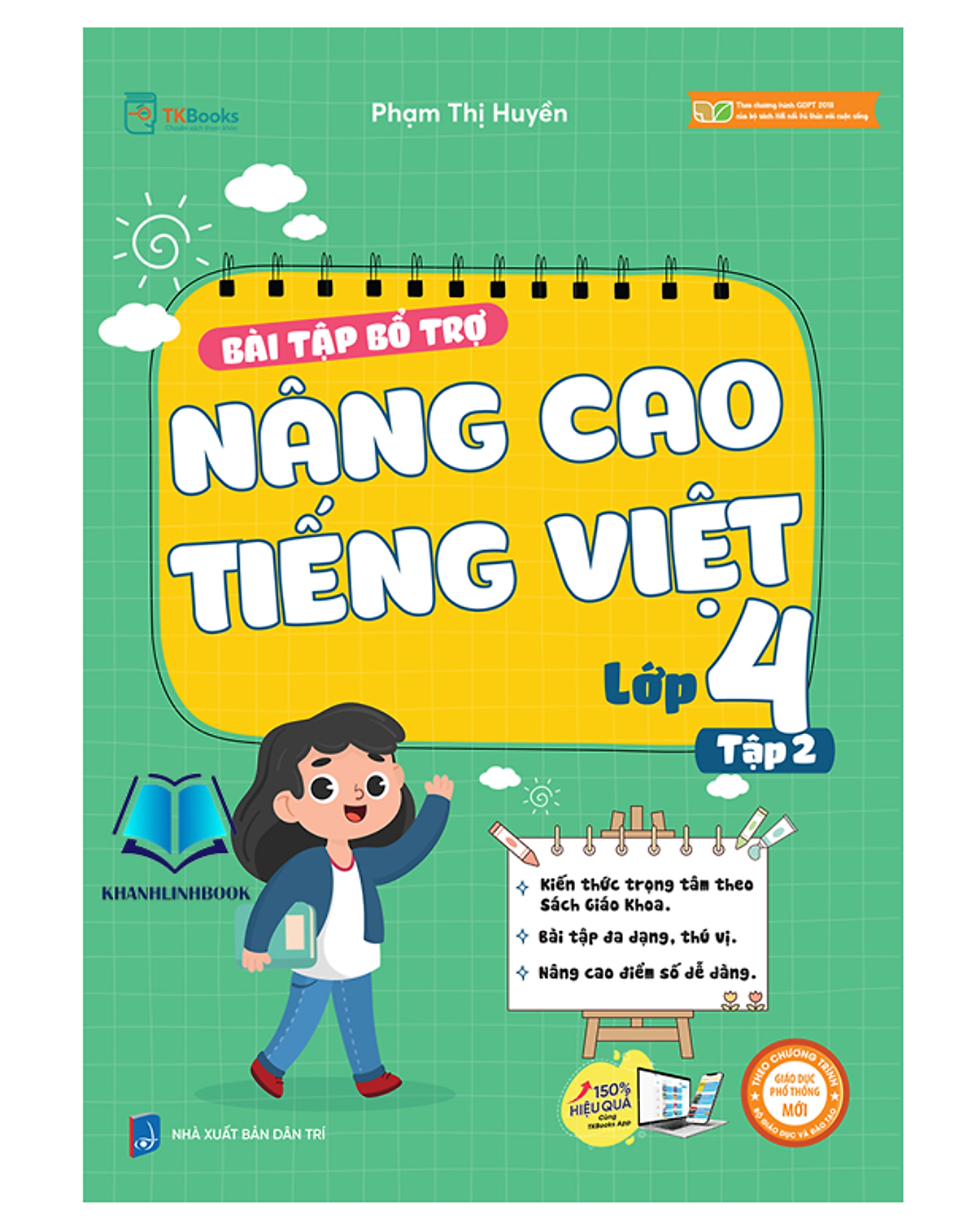 Sách - Bài Tập Bổ Trợ Nâng Cao Tiếng Việt Lớp 4 Tập 2 (Mc)