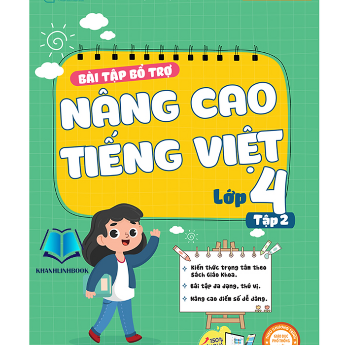 Sách - Bài Tập Bổ Trợ Nâng Cao Tiếng Việt Lớp 4 Tập 2 (Mc)