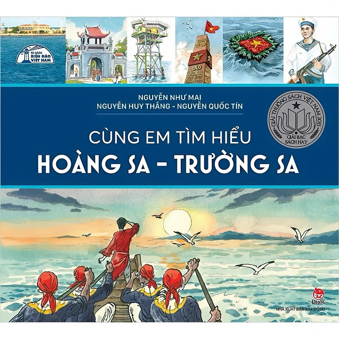 Sách - Cùng Em Tìm Hiểu Hoàng Sa - Trường Sa (Kim Đồng)