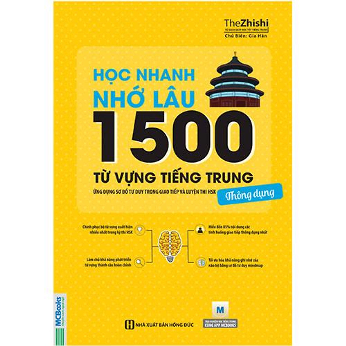 Sách Học Nhanh Nhớ Lâu 1500 Từ Vựng Tiếng Trung Thông Dụng