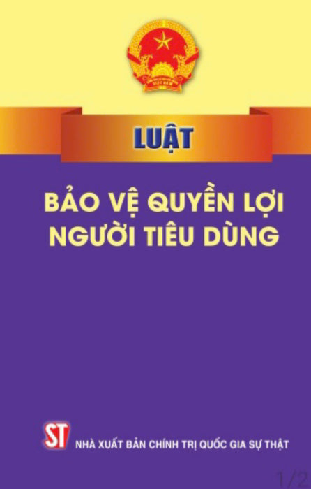 Luật Bảo Vệ Quyền Lợi Người Tiêu Dùng