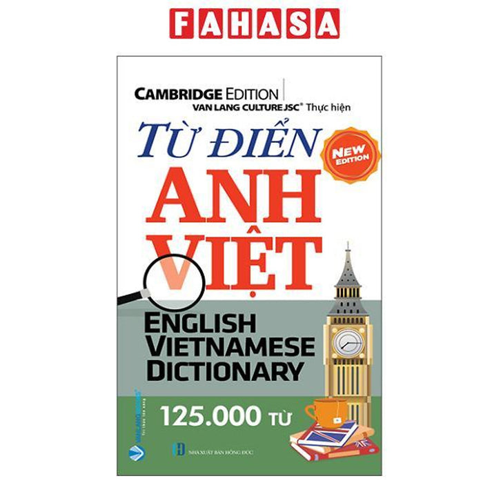 Sách - Từ Điển Anh Việt 125000 Từ (Tái Bản 2025)