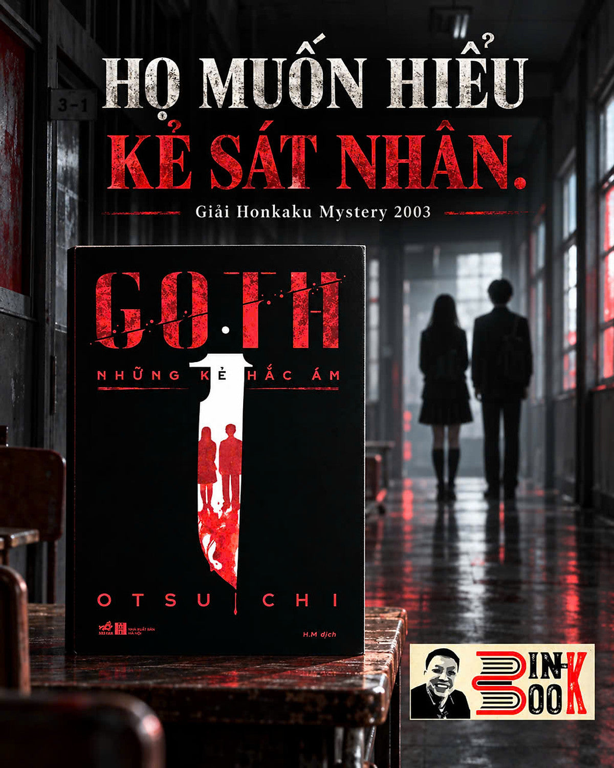 (Tái Bản 2026) Goth - Những Kẻ Hắc Ám – Otsuichi - H.M Dịch – Nhã Nam – Nxb Hà Nội