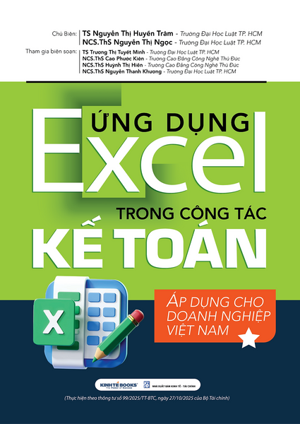 Ứng Dụng Excel Trong Công Tác Kế Toán Ấp Dụng Cho Doanh Nghiệp Việt Nam