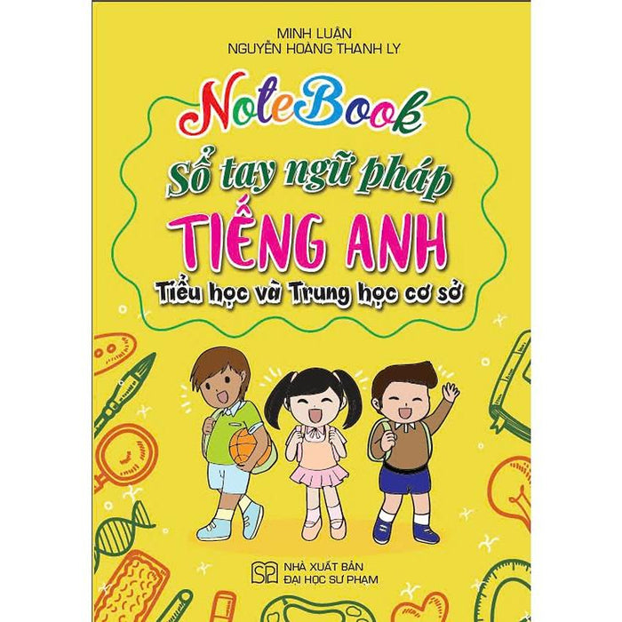 Sách - Notebook Sổ Tay Ngữ Pháp Tiếng Anh Tiểu Học Và Trung Học Cơ Sở - Ha