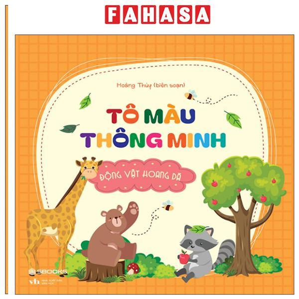 Sách - Tô Màu Thông Minh - Động Vật Hoang Dã