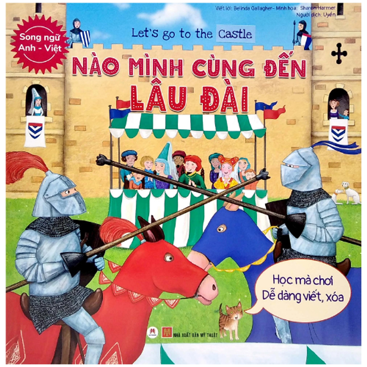 Sách Let’S Go To The Catsle - Nào Mình Cùng Đến Lâu Đài (Song Ngữ Anh - Việt) - Hh