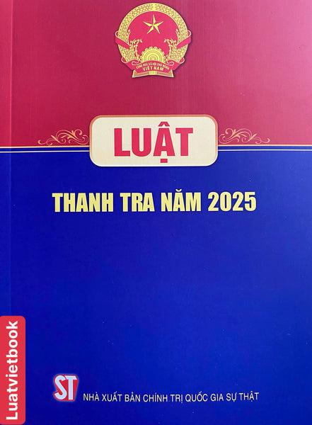 Luật Thanh Tra Năm 2025