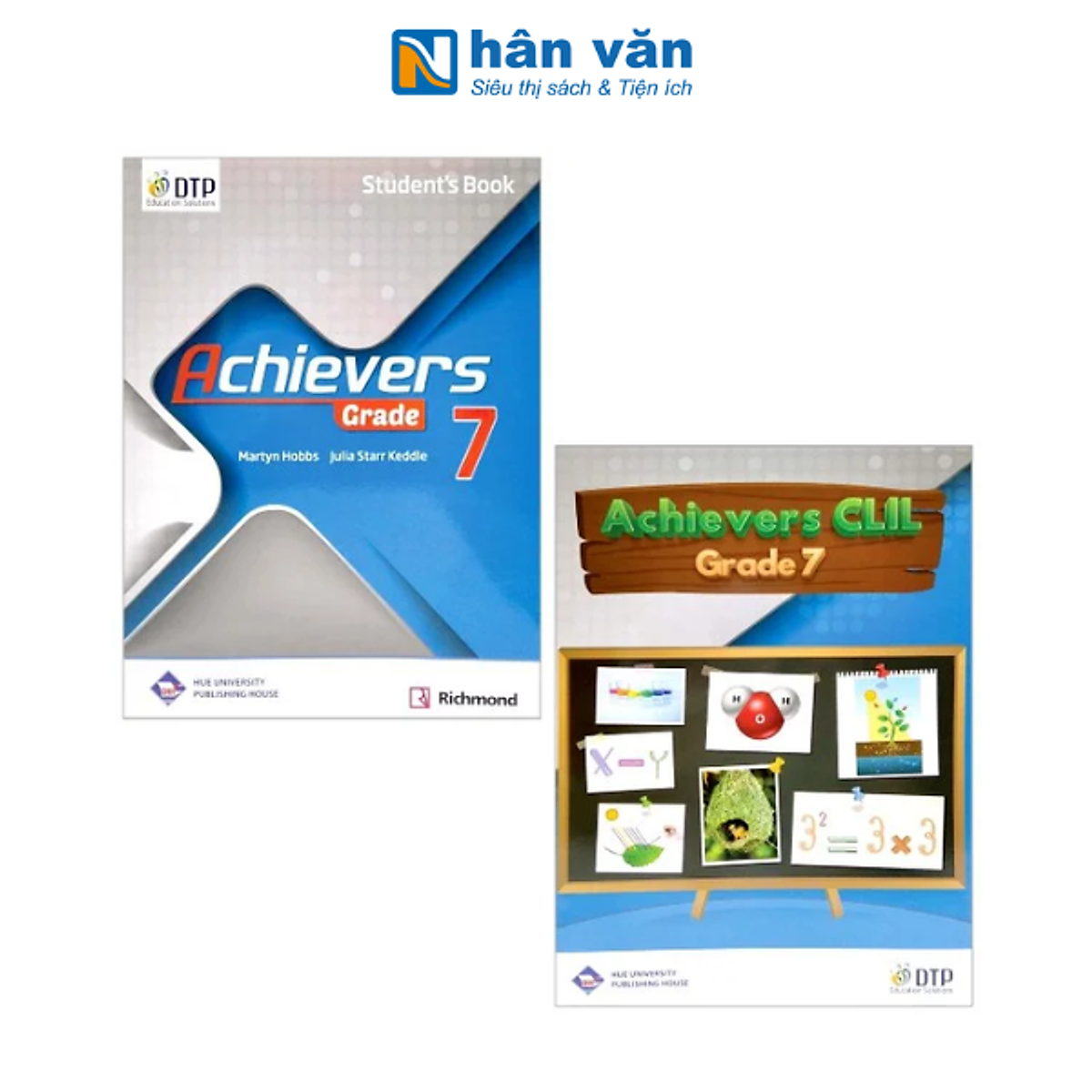 Sách Tiếng Anh Achievers Grade 7 – Student'S Book Và Clil Book – Dtp Education
