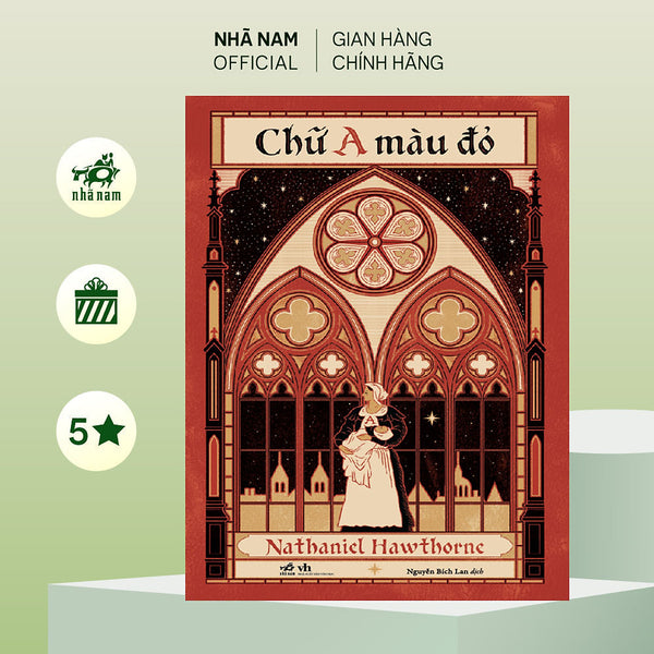Sách - Chữ A Màu Đỏ (Nathaniel Hawthorne) (Nhã Nam Official)