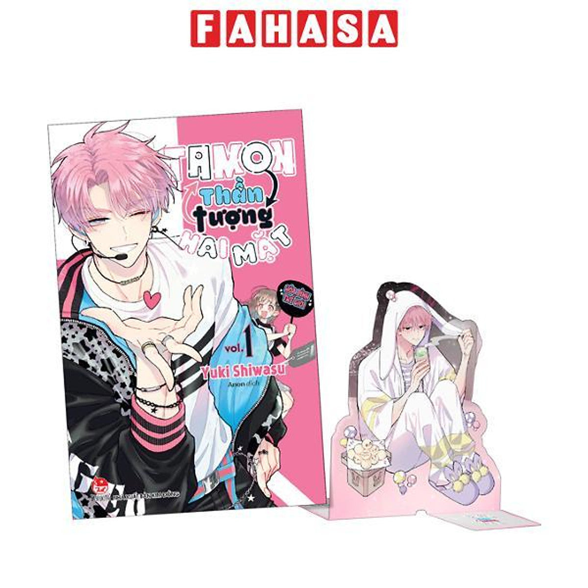 Sách - Tamon - Thần Tượng Hai Mặt - Tập 1 - Tặng Kèm Standee Pvc