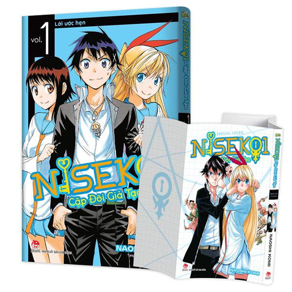 Sách - Nisekoi - Cặp Đôi Giả Tạo - Tập 1 - Lời Ước Hẹn - Tặng Kèm Special Cover