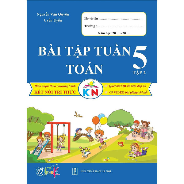 Bài Tập Tuần Toán 5 - Tập 2 - Kết Nối Tri Thức - Bản Quyền