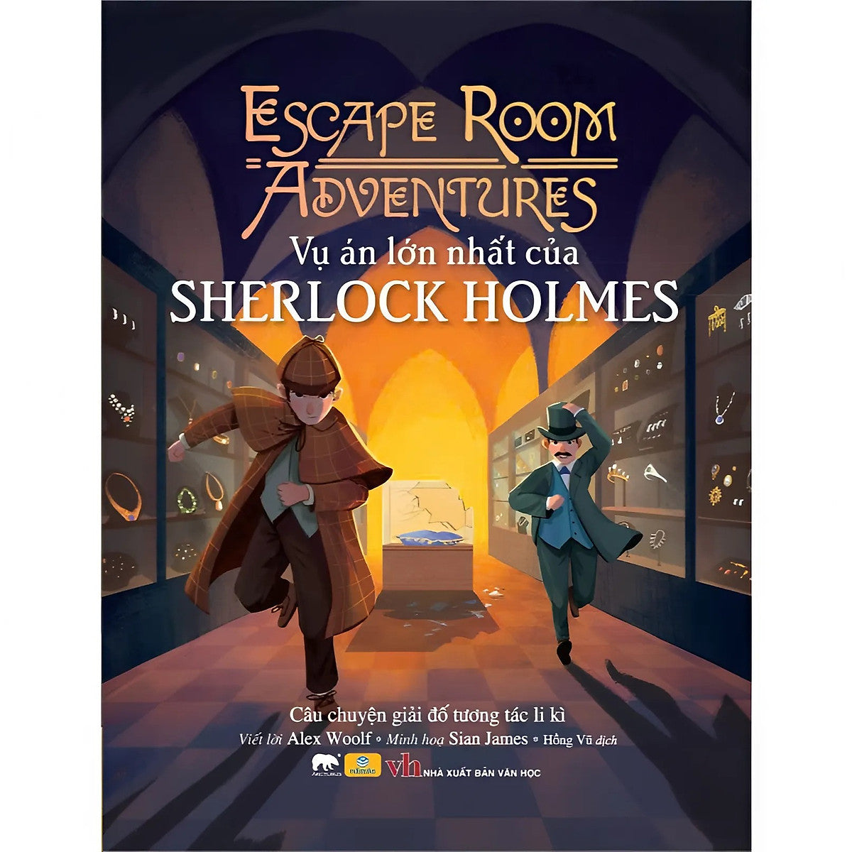 Sách - Vụ Án Lớn Nhất Của Shelock Holmes - Escape Room Adventures - Ndbooks