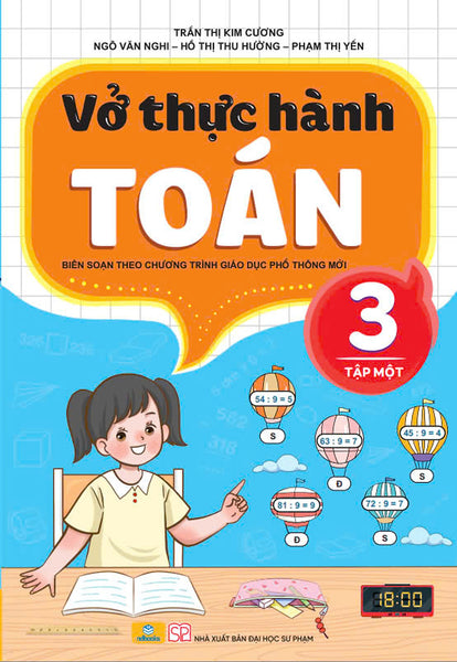 Sách - Vở Thực Hành Toán 3 - Biên Soạn Theo Chương Trình Gdpt Mới - Ndbooks