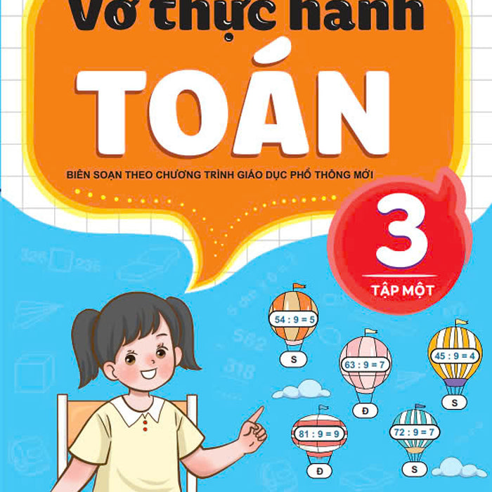 Sách - Vở Thực Hành Toán 3 - Biên Soạn Theo Chương Trình Gdpt Mới - Ndbooks