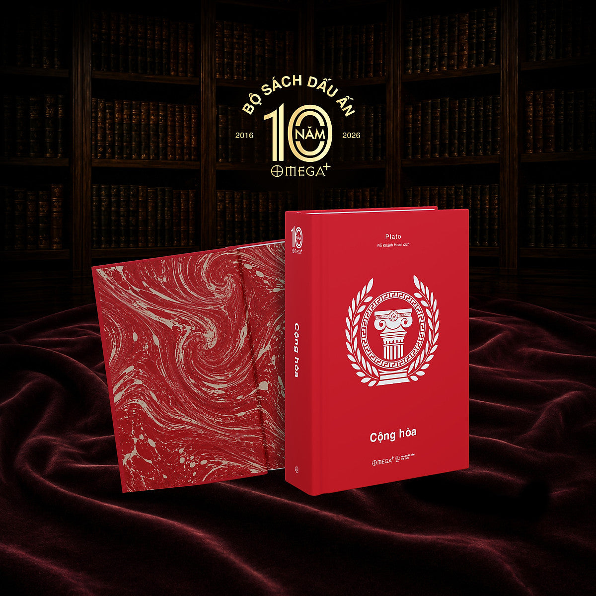 Cộng Hòa - Ấn Phẩm Dấu Ấn 10 Năm Omega - Plato - Alpha Books