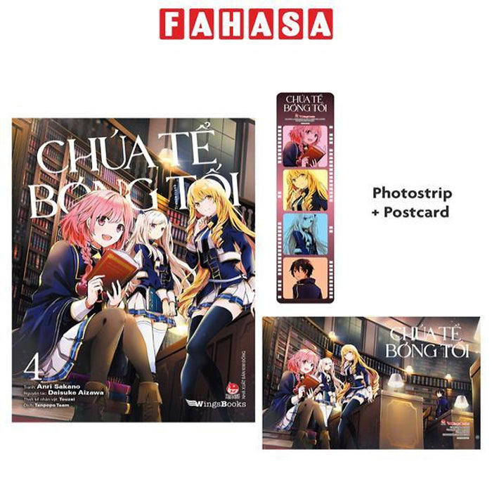 [Manga] Chúa Tể Bóng Tối - Tập 4 - Tặng Kèm Postcard + Photostrip