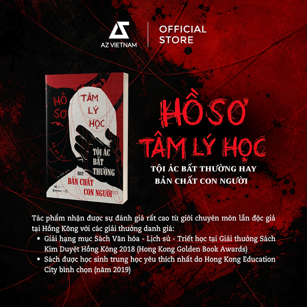 (Tặng Kèm Bookmark) Hồ Sơ Tâm Lý Học – Tội Ác Bất Thường Hay Bản Chất Con Người - Hà Mỹ Di - Tử Khâm Dịch - Bebooks - Az Việt Nam