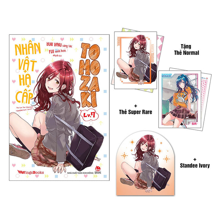 Nhân Vật Hạ Cấp Tomozaki - Tập 7 [Tặng Thẻ Normal + Thẻ Super Rare + Standee Ivory]