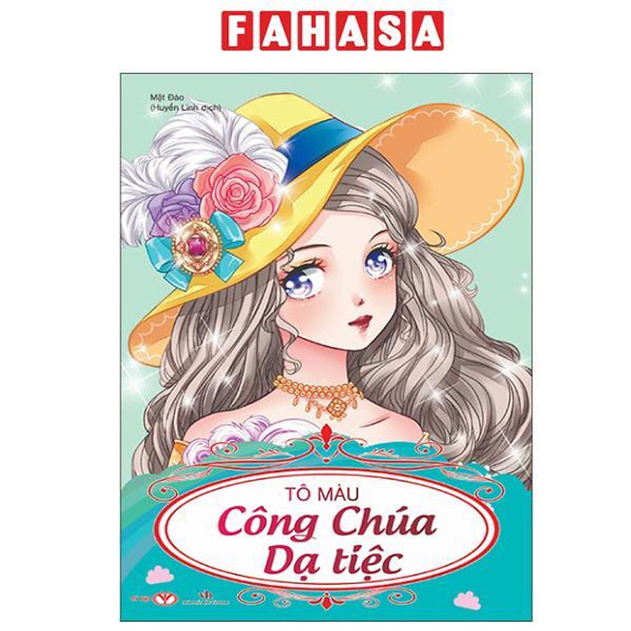 Sách - Tô Màu Công Chúa Dạ Tiệc
