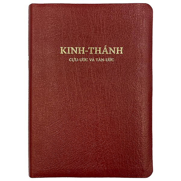 Sách - Kinh Thánh - Cựu Ước Và Tân Ước - Bìa Da - Màu Đỏ