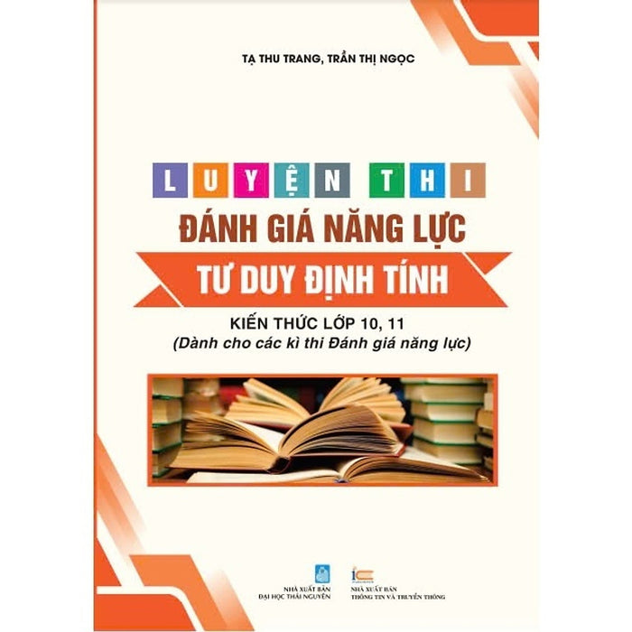 Sách - Luyện Thi Đánh Giá Năng Lực Tư Duy Định Tính - Kiến Thức Lớp 10, 11 - Ndbooks