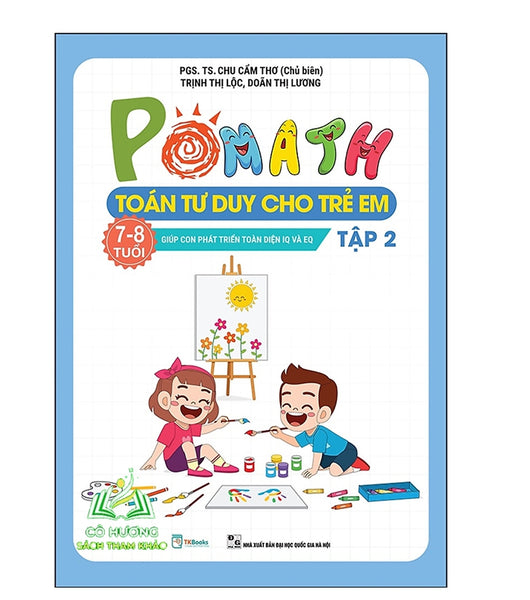 Sách - Pomath - Toán Tư Duy Cho Trẻ Em 7-8 Tuổi Tập 2