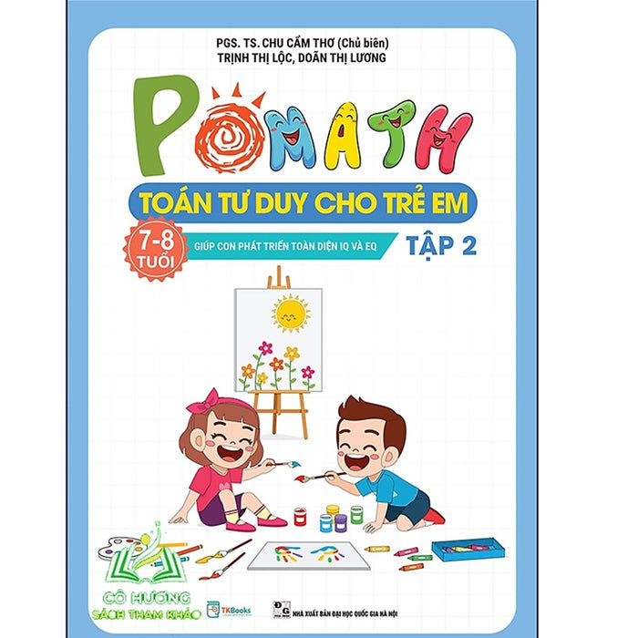 Sách - Pomath - Toán Tư Duy Cho Trẻ Em 7-8 Tuổi Tập 2