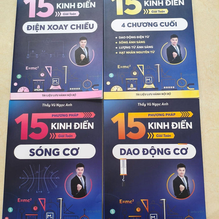 Full 4 Quyển 15 Phương Pháp Kinh Điển- Thầy Vũ Ngọc Anh