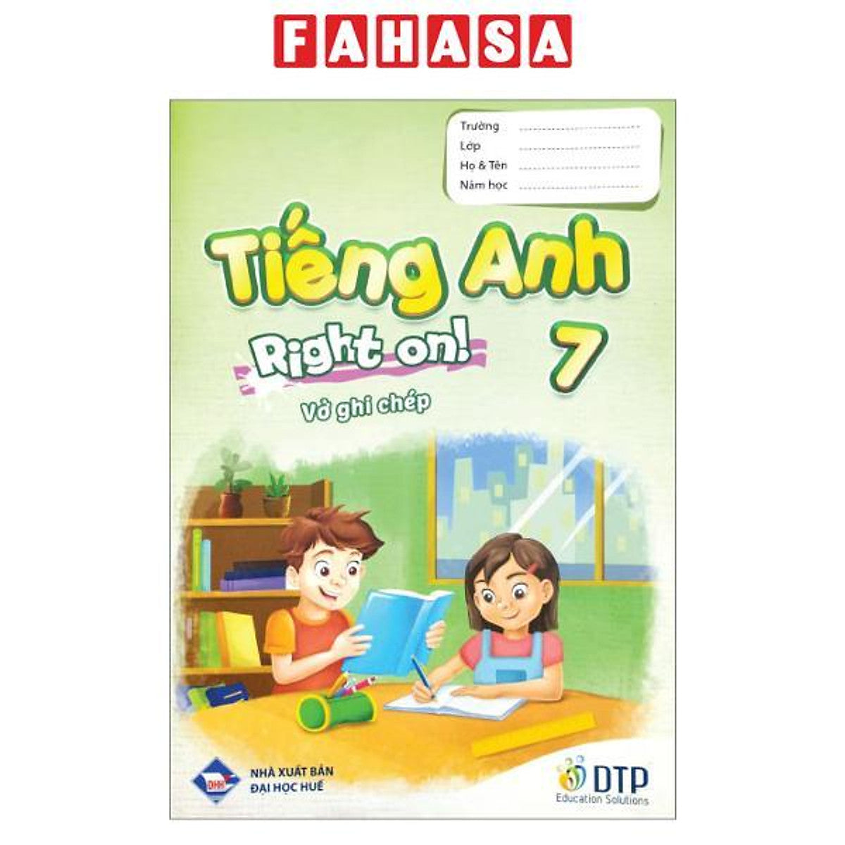 Sách - Tiếng Anh 7 Right On - Vở Ghi Chép