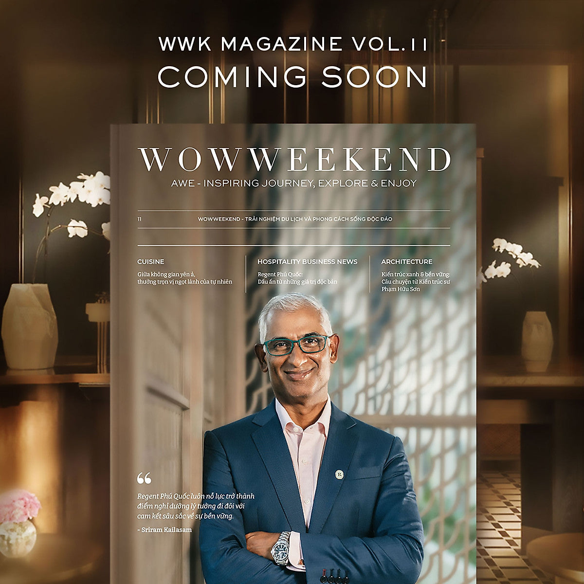 Tạp Chí Wowweekend Vol 11 - Ấn Phẩm “Xu Hướng Bền Vững”