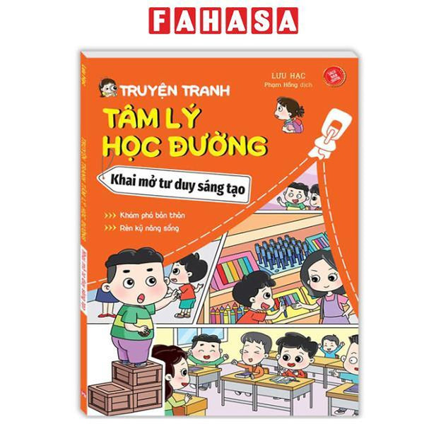 Sách - Truyện Tranh Tâm Lý Học Đường - Khai Mở Tư Duy Sáng Tạo - Khám Phá Bản Thân - Rèn Kỹ Năng Sống