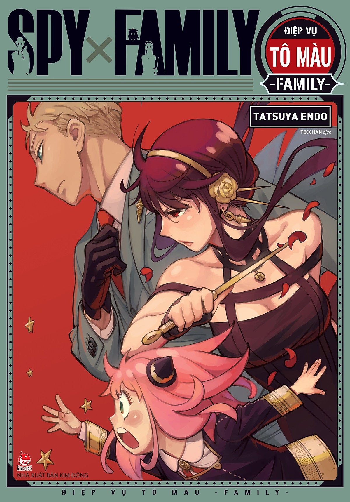 Sách Spy X Family: Điệp Vụ Tô Màu -Family