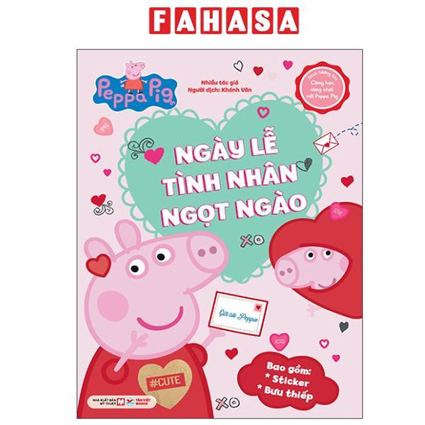 Sách - Sách Tương Tác - Cùng Học Cùng Chơi Với Peppa Pig - Ngày Lễ Tình Nhân Ngọt Ngào