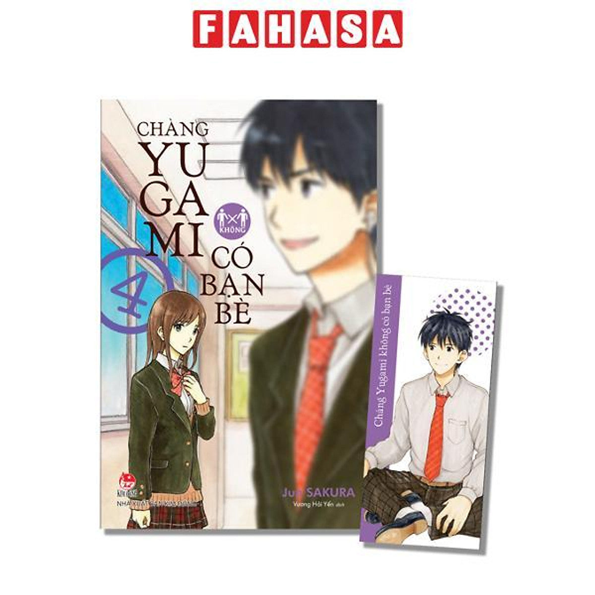 Sách - Chàng Yugami Không Có Bạn Bè - Tập 4 - Tặng Kèm Bookmark