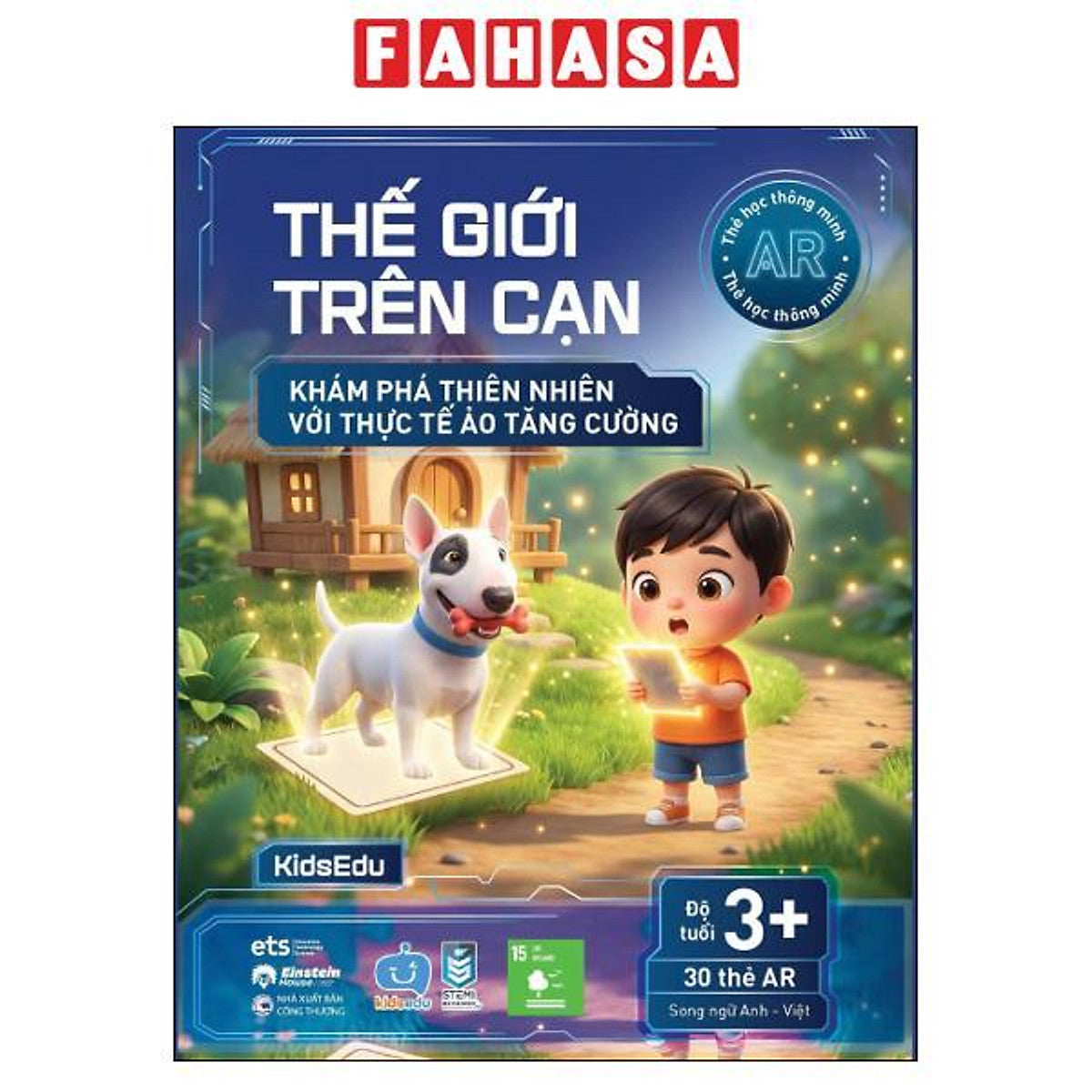 Sách - Thẻ Học Thông Minh Ar - Thế Giới Trên Cạn - Khám Phá Thiên Nhiên Với Thực Tế Ảo Tăng Cường