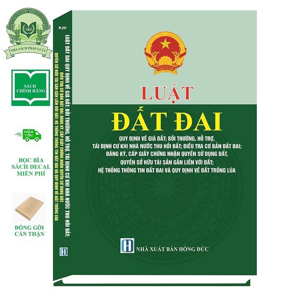Luật Đất Đai - Quy Định Về Giá Đất, Bồi Thường, Hỗ Trợ, Tái Định Cư Khi Nhà Nước Thu Hồi Đất, Điều Tra Cơ Bản Đất Đai, Đăng Ký, Cấp Giấy Chứng Nhận Quyền Sử Dụng Đất, Quyền Sở Hữu Tài Sản Gắn Liền Với Đất, Hệ Thống Thông Tin Đất Đai