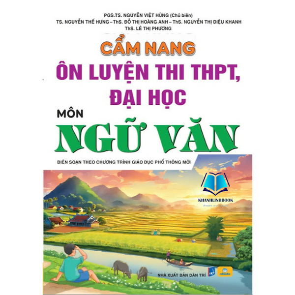 Sách - Cẩm Nang Ôn Luyện Thi Thpt, Đại Học Môn Ngữ Văn - Biên Soạn Theo Chương Trình Gdpt 2018